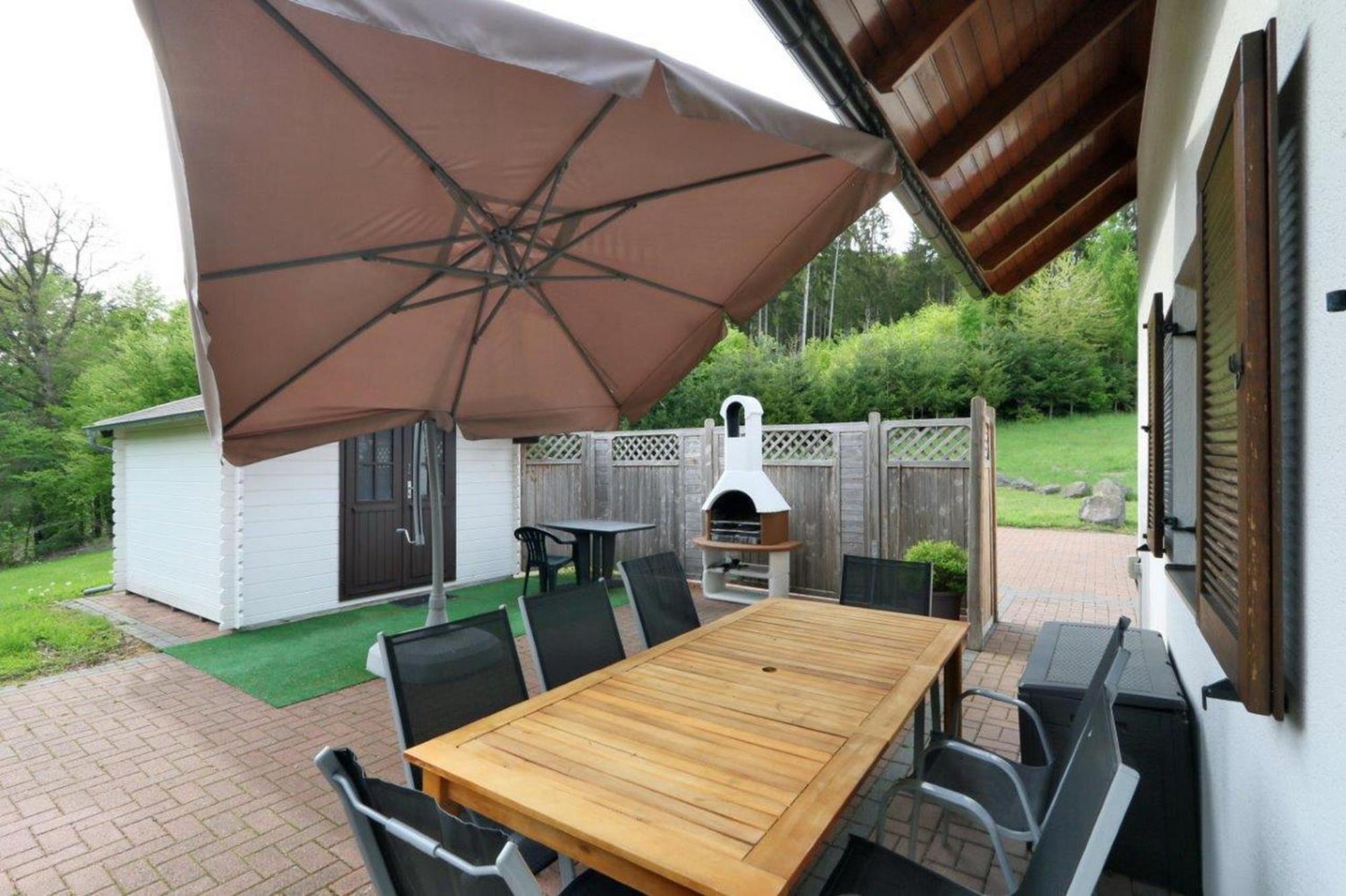 Ferienhaus Anne Mit Sauna, See, Wald Und Ruhe 基希海姆 外观 照片